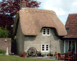 Thatched house